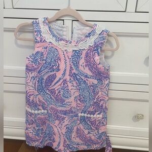 Lilly Pulitzer Paisley Shift Dress 3t